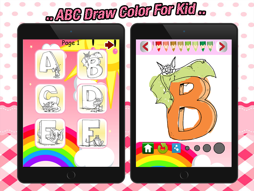 ! ABC Draw Color For Kid - step imagination by your screenshot 6
