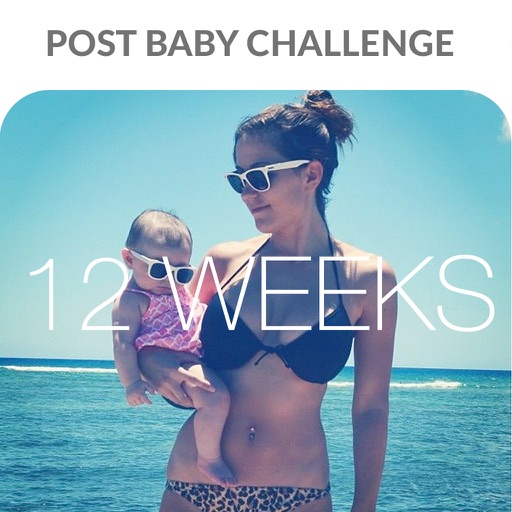Post Baby Weight Loss Challenge Lite - Calorie Tracker With Food Diary and Workout Exercise Plans icon