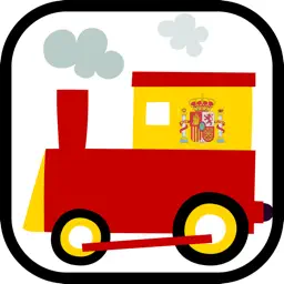 Tren de palabras – Juegos de spelling bee y puzzle busca la palabra para niños app icon