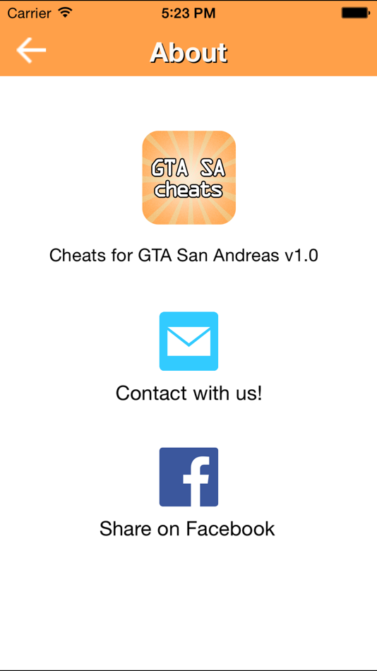 #5. Cheats for GTA SA (iOS) Podle: Krystian Rosinski
