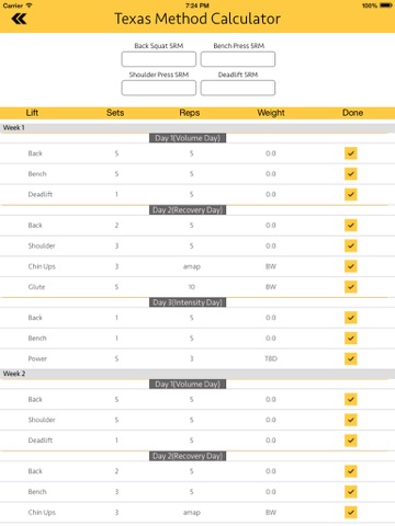 Texas Method Strength Calculatorのおすすめ画像3