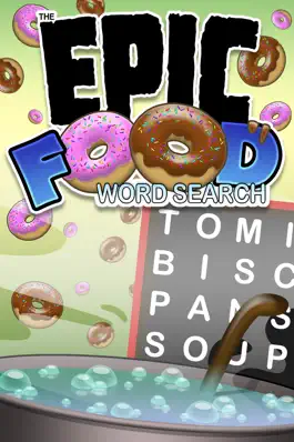 Game screenshot Epic Food Word Search - giant wordsearch puzzle (ad-free) mod apk