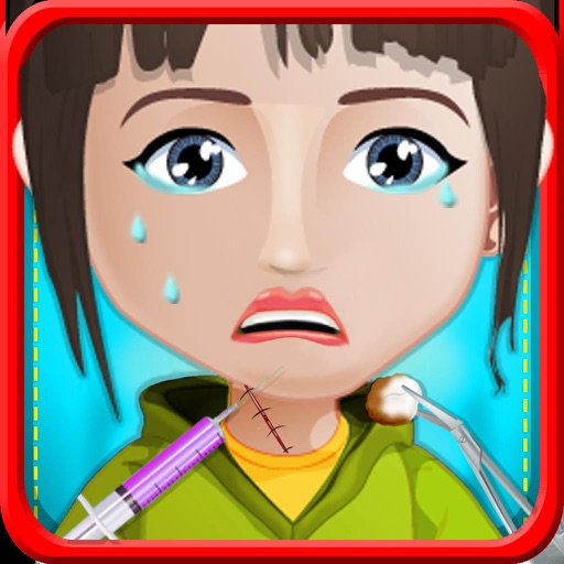 Neck Surgery Doctor - Treat Injured Patients in this free Crazy surgeon Hospital Doctor Game for kids iOS App