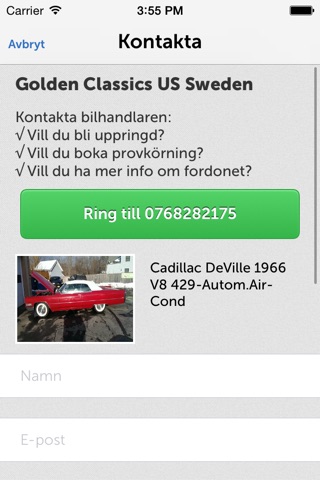 www.goldenclassics.se screenshot 4