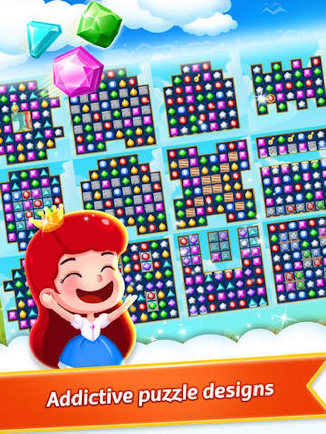 Diamond Heroes - 3 Match Jewel Crush Charming Game(圖5)-速報App