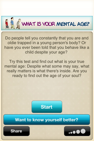 What is your mental age?: discover how old your mind is screenshot 2