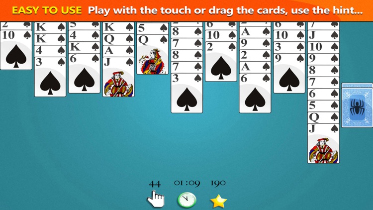 Easy Spider Solitaire