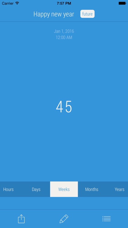 Countdown - Watch friendly countdowns