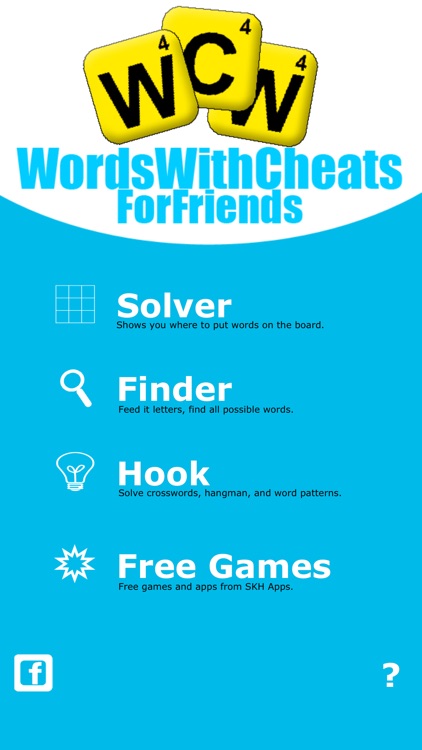 Words With Cheats For Friends ~ The best word finder & dictionary for games you play with words and friends. (HD+)