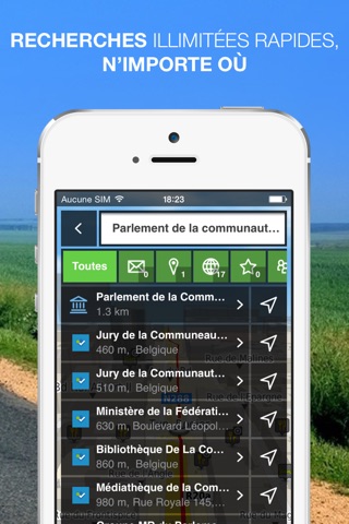 NLife Western Europe Premium - Offline GPS Navigation, Traffic & Maps screenshot 4