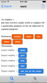 Thesaurus Free screenshot
