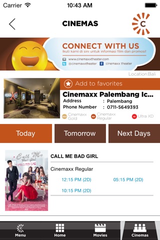 Cinépolis Cinemas Indonesia screenshot 2