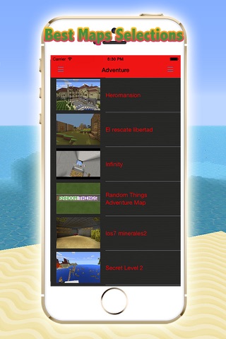 Pocket Maps for Minecraft PE Game screenshot 2