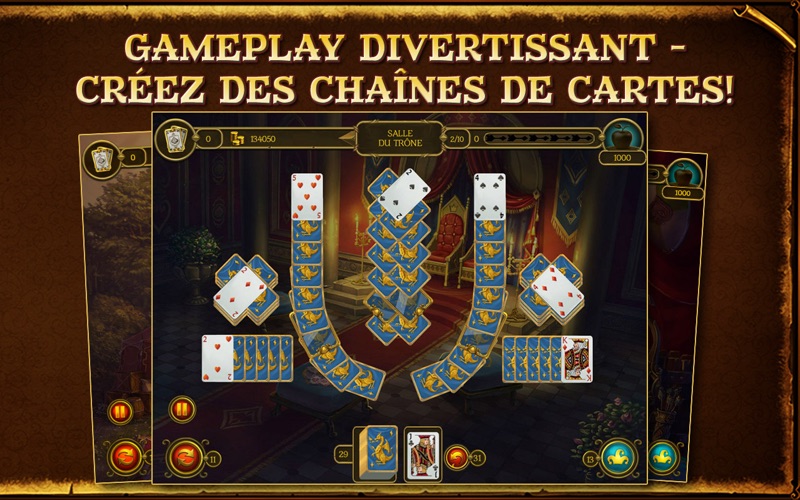 Screenshot #2 pour Solitaire Chevalier 3 Free