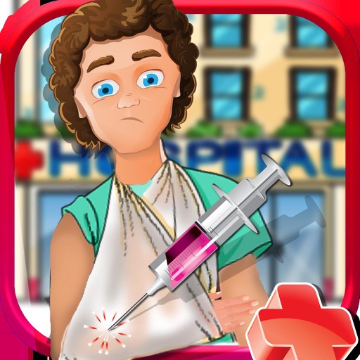 Elbow Surgery Doctor - Treat Injured Patients in this free Crazy surgeon Hospital Doctor Game for kids iOS App