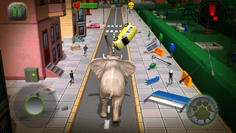 #3. Ultimate Elephant Rampage 3D (iOS) 由: Tap2Play, LLC (Ticker: TAPM)
