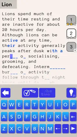 Game screenshot Mind the Gap – Guess Words in English Texts mod apk