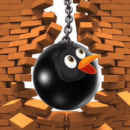 Flappy Wrecking Ball Bird Icon