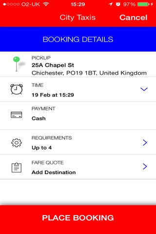 City Taxis Chichester screenshot 2