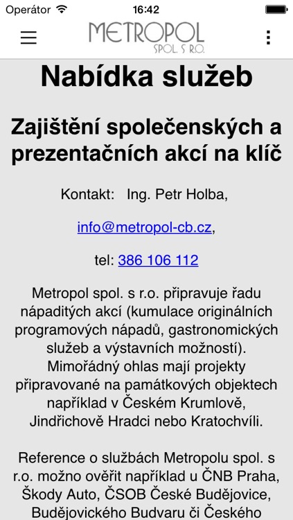 Metropol ČB