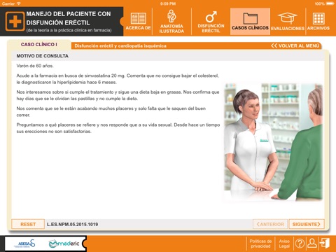 Disfunción Eréctil en Farmacia screenshot 2