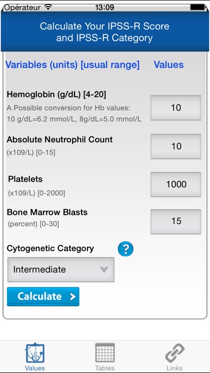 MDS IPSS-R Calculator - Advanced by Markations