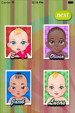 Baby care - baby games screenshot 4