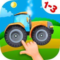 Puzzle Tracteur et Camion gratuit pour enfant de 3 ans