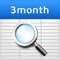 **This app allows users to take a look at a 3-month calendar in one glance**
