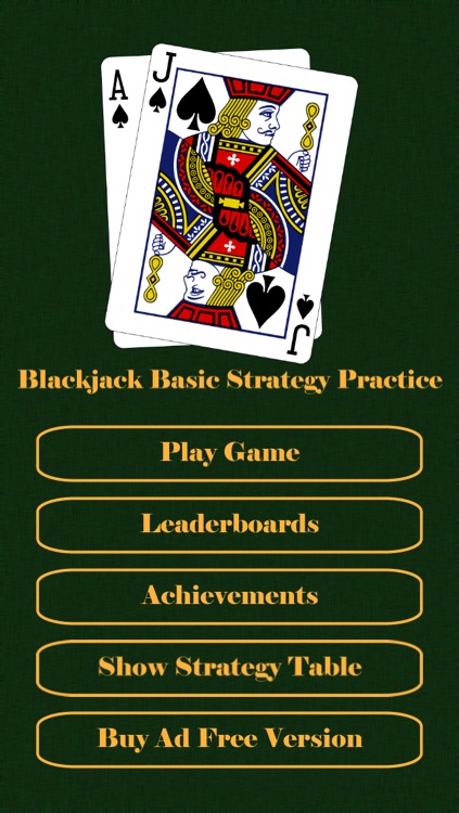 Blackjack Basic Strategy Practice