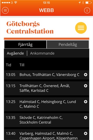 Göteborgs Centralstation screenshot 3