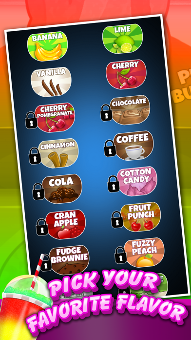Screenshot #3 pour ` A Slushy Frozen Food Ice Froyo Soda Dessert Drink Maker Kid Game