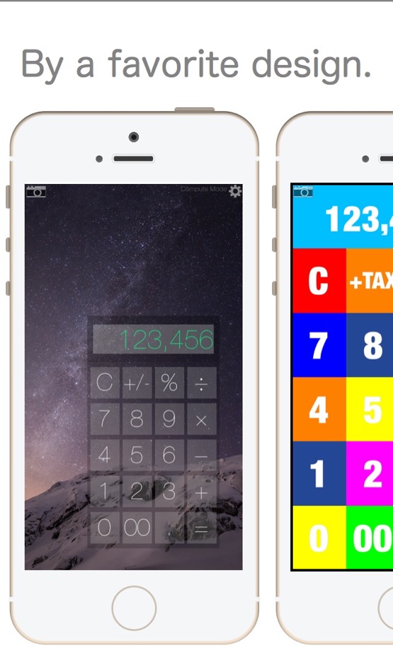 #1. Calculator-Factory (iOS) Podle: mieko kamiya