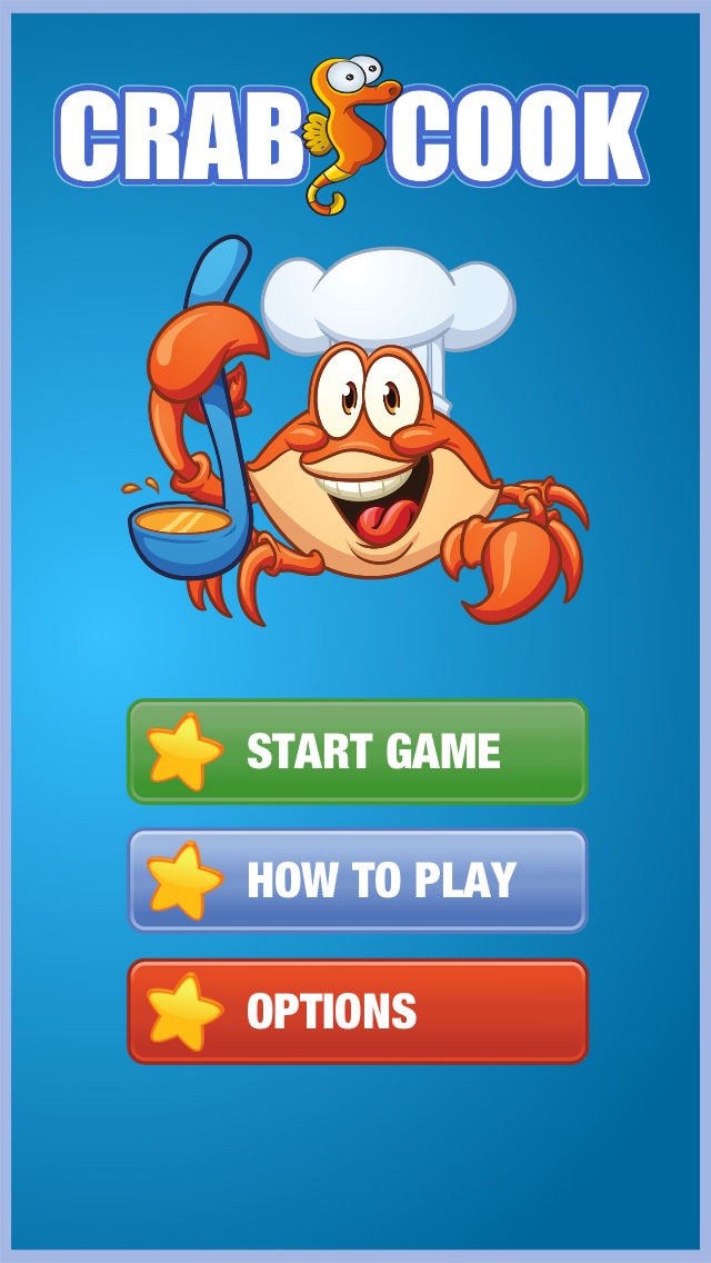 Screenshot #1 pour Crabe chef cuisine / Jeu de cuisine - Recettes faciles / Culinaire