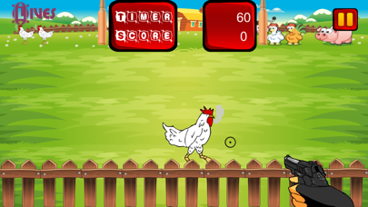 Screenshot #2 pour Run Chicken Run - Chicken Shooter Game