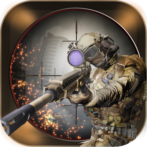 Sniper Assassin- Elite Frontline D Day Shooting Combat Zombie Game Pro icon