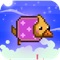 Flying Rainbow Dog & Bird - Fun Free Easy Physics Tap Jump 8-Bit Pixel Adventure For Kids