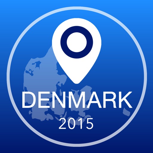 Denmark Offline Map + City Guide Navigator, Attractions and Transports icon