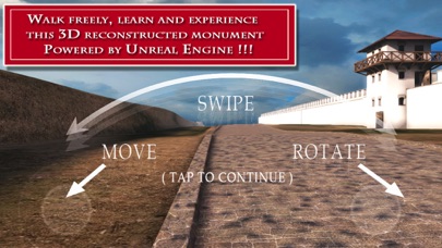 Hadrian's Wall. The most heavily fortified border in the Roman Empire - Virtual 3D Tour & Travel Guide of Brunton Turret (Lite version) app screenshot 2