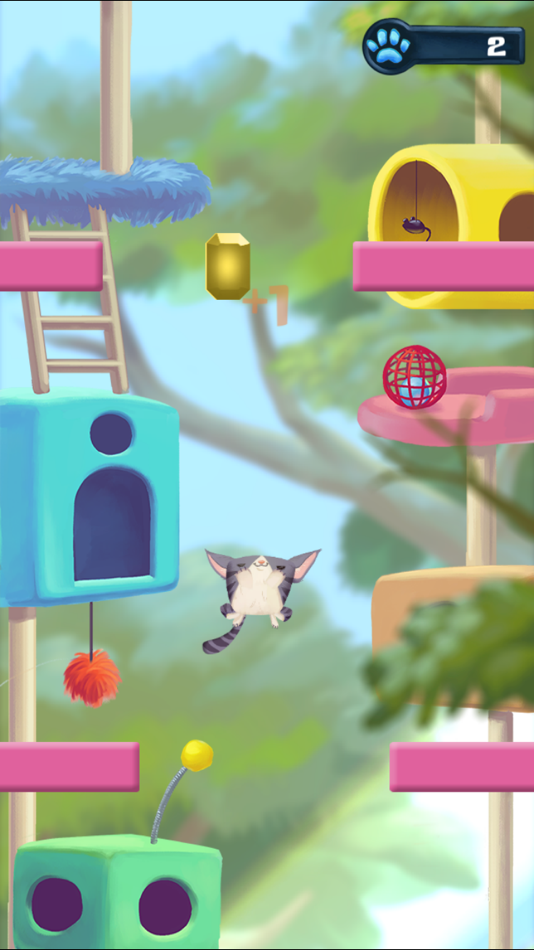 #2. SnapCat - Cat jumping game (iOS) 由: Yuval Soueid
