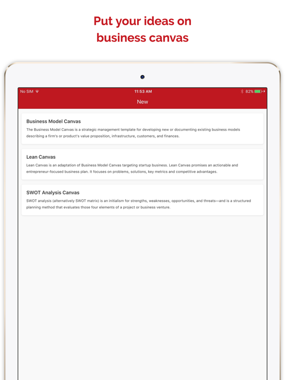 Screenshot #4 pour Startup Canvas