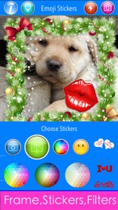 Emoji Stickers Camera (Photo Effects + Camera + Stickers + Emoji + Fun Words Meme) screenshot #4 for iPhone