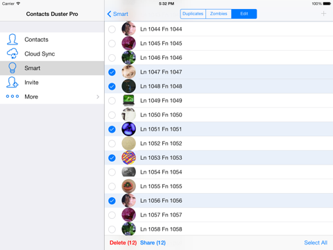 Screenshot #6 pour Contacts Duster -  L'outil de nettoyage de carnet d'adresses le plus facile