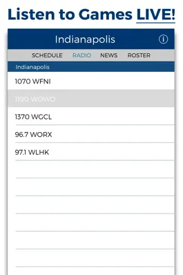 Game screenshot Indianapolis Football Radio & Live Scores mod apk