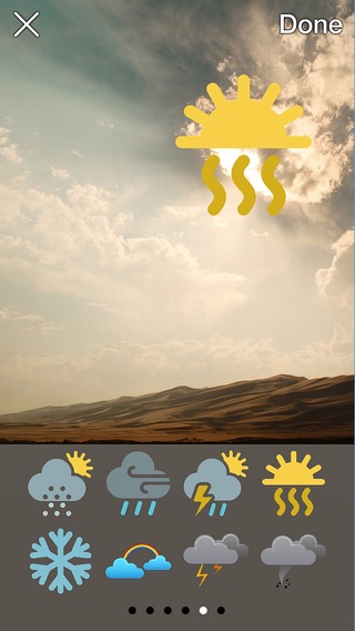 Iconic Weather Stickersのおすすめ画像4