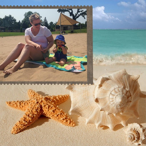 Beach Photo Frames Deluxe