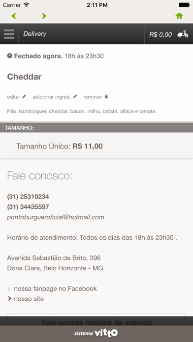 How to cancel & delete Ponto Burguer from iphone & ipad 4
