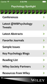 Psychology Spotlight screenshot