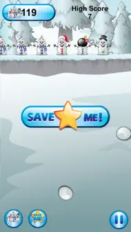 Frozen Snowman Pusse Free: Messy Ice Makera iphone bilder 1