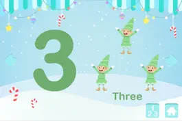 Game screenshot 123: Christmas Games - Learn to Count apk
